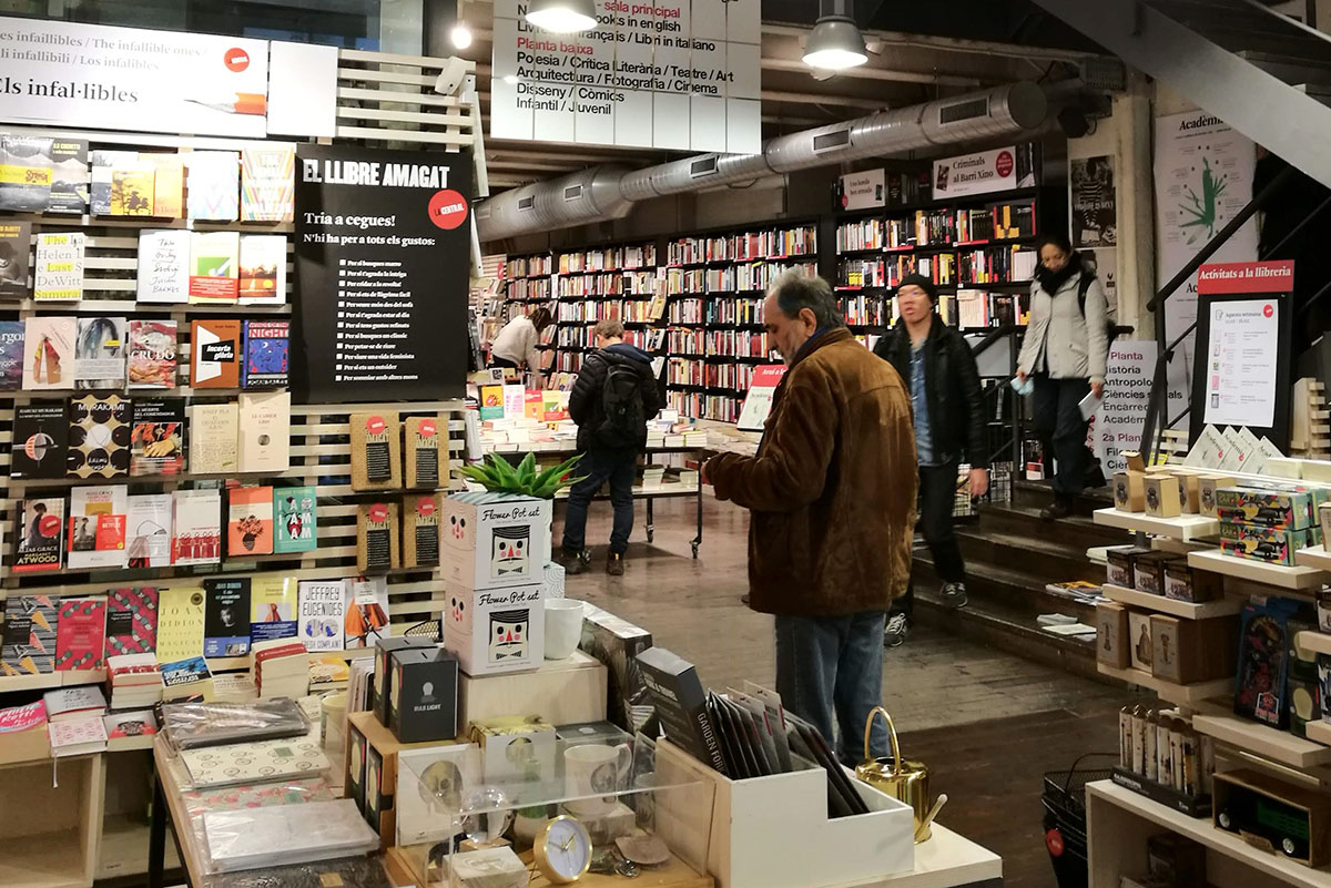 5 x kirjakauppa Barcelonassa